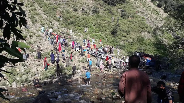 Bus Terjun ke Jurang, 35 Orang Tewas di India
