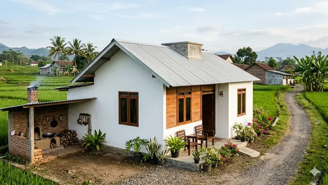Model Rumah Minimalis di Desa Biaya Terjangkau Tapi Tetap Nyaman