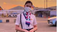 Pramugari Philipines Airlines Christine Angelica Dacera yang menjadi korban pembunuhan. (dok. Instagram @xtinedacera/https://www.instagram.com/p/CFCAjZjhWIr/Dinny Mutiah)