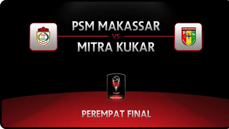 Piala Presiden 2015, PSM Makassar vs Mitra Kukar (Liputan6.com/Yoshiro) 