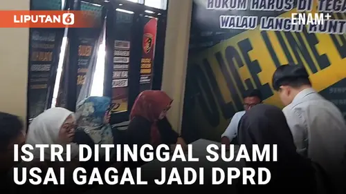 VIDEO: Duga Diselingkuhi Usai Gagal Jadi Anggota DPRD, Wanita di Tasikmalaya Polisikan Suami