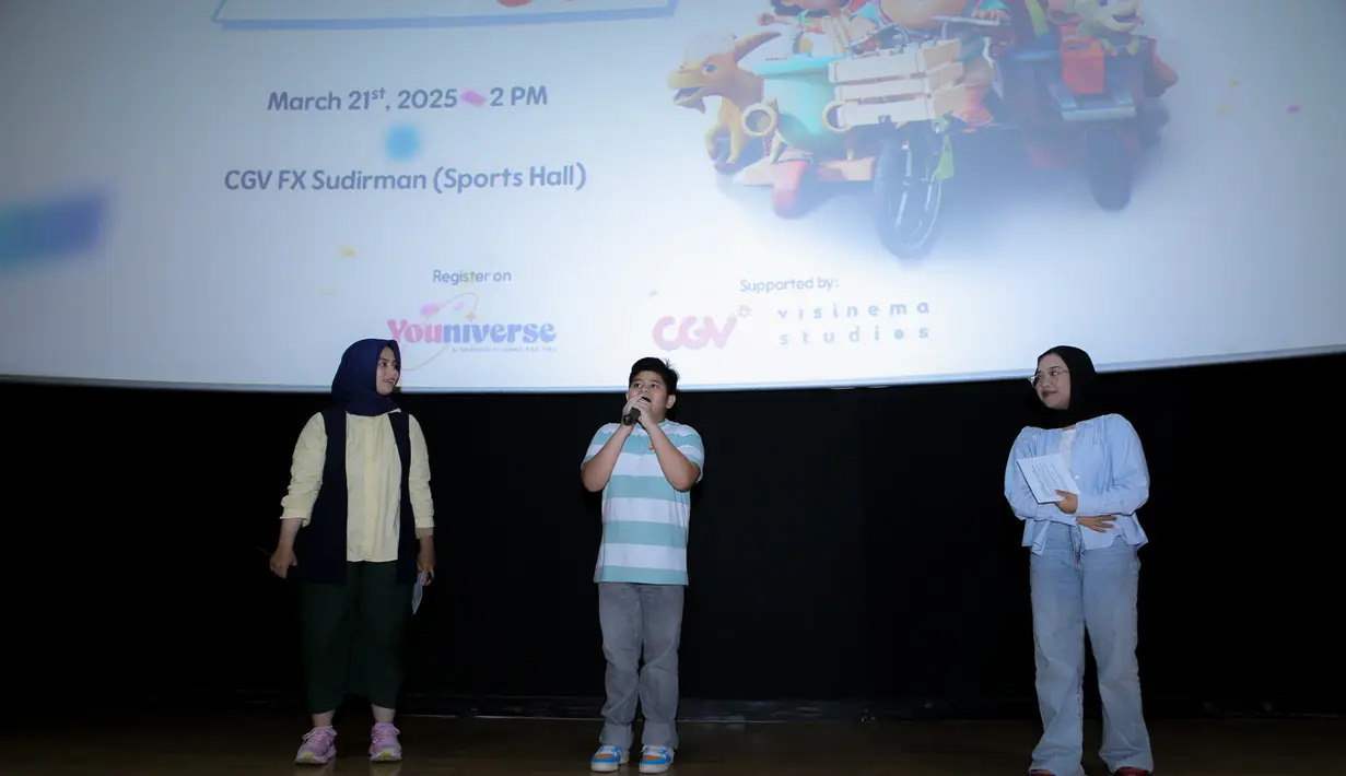 Acara ini makin seru dengan cast Jumbo yang berinteraksi bersama Fimelahood. Tak lupa mengingatkan untuk mengajak menonton Film Animasi Jumbo saat lebaran nanti.