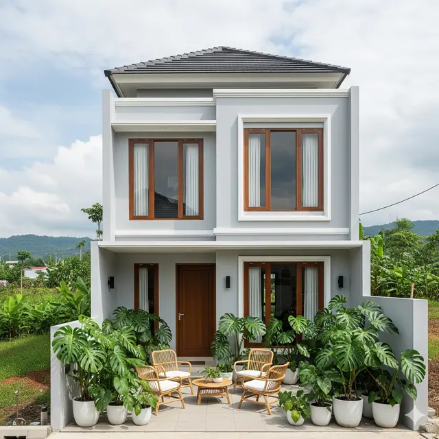 Inspirasi Rumah Ukuran 7x7 Sederhana