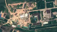 Yongbyon Nuclear Research Centre, Korea Utara (GeoEye Satellite Image/AFP PHOTO via ABC Australia)