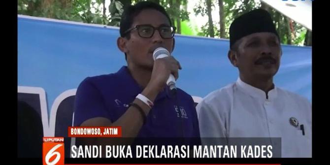 Usulan Sandiaga soal Konsep Debat Cawapres Lawan Ma'ruf Amin