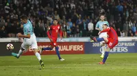 Jalannya laga kualifikasi Piala Dunia 2018 zona Eropa antara Slovenia vs Inggris (Foto: Reuters / Carl Recine)