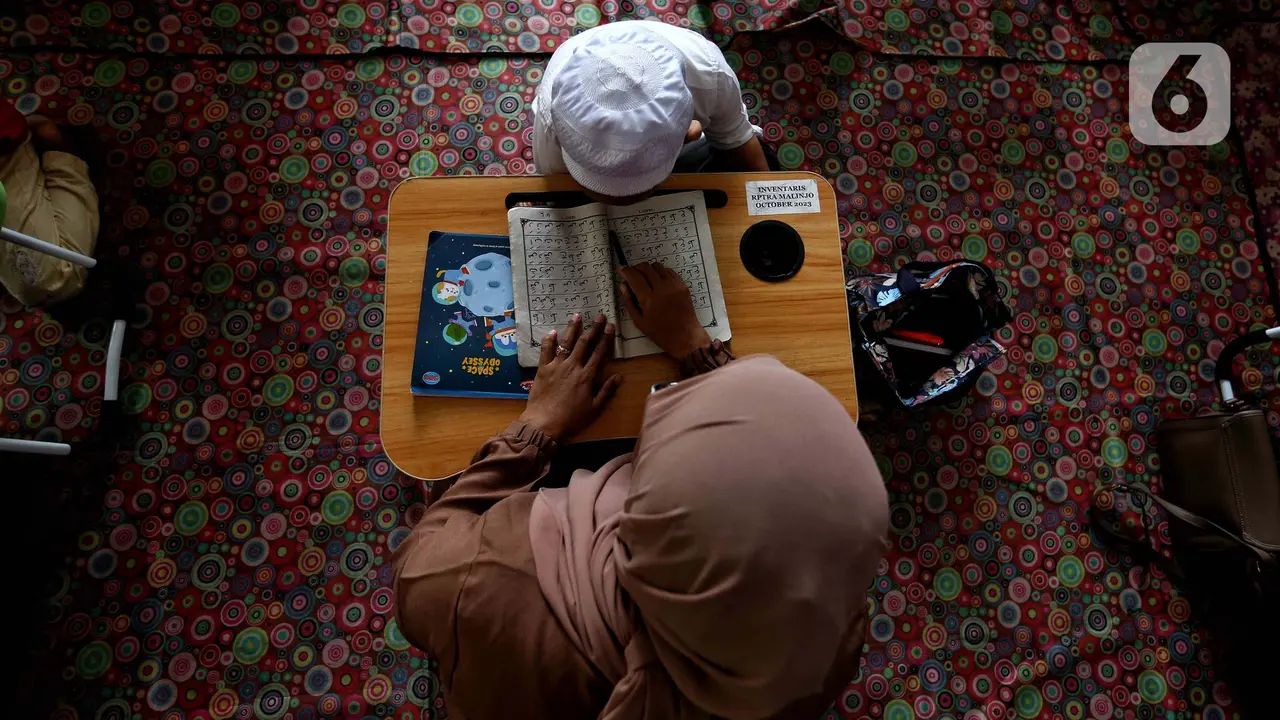 Antusiasme Anak anak Ikut Pesantren Kilat di RPTRA Malinjo