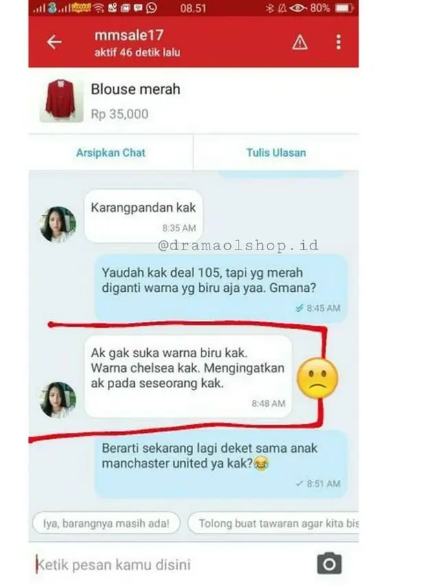 Kelewat Curhat, 7 Obrolan Kocak Antara Pembeli dan Penjual Ini Bikin Ngakak