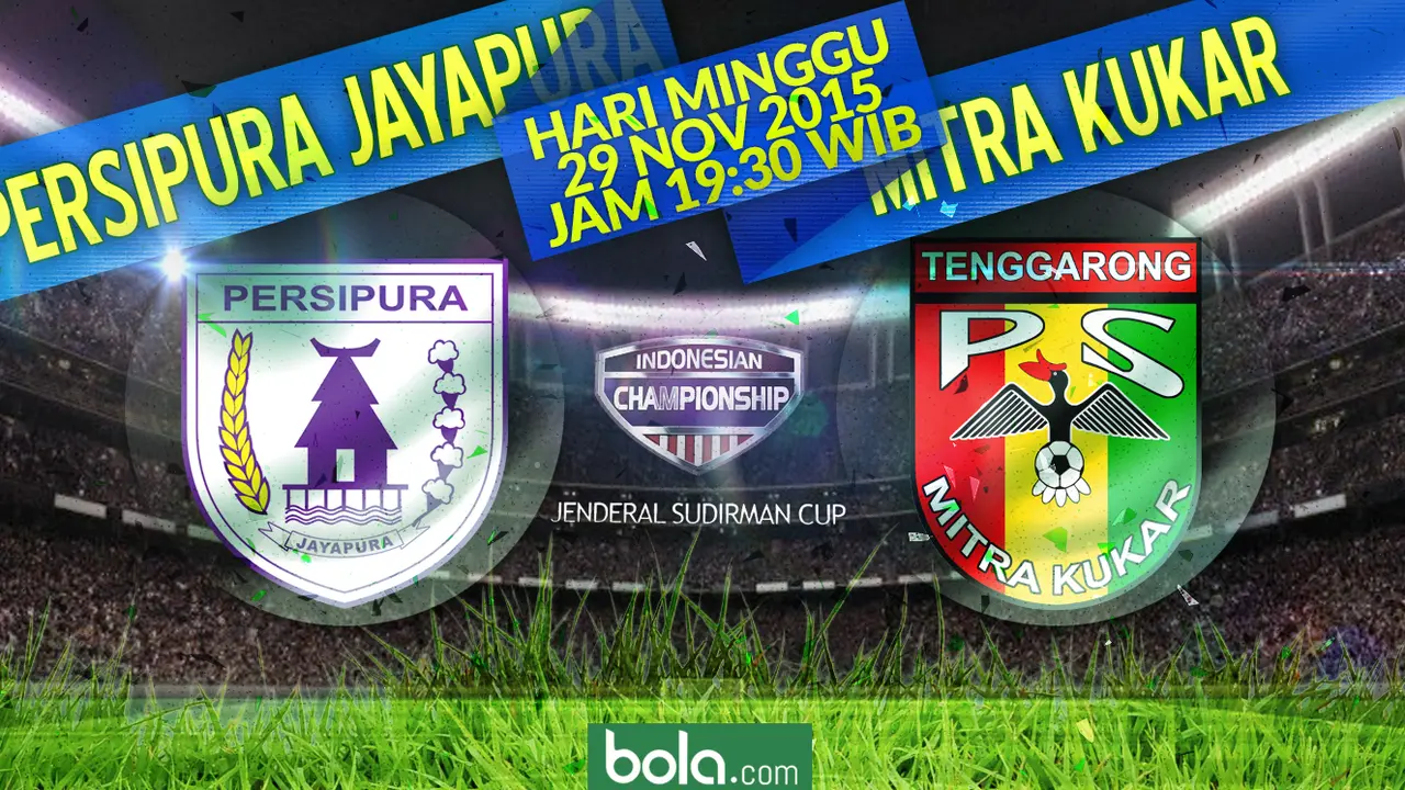 Persipura Jayapura vs Mitra Kukar.