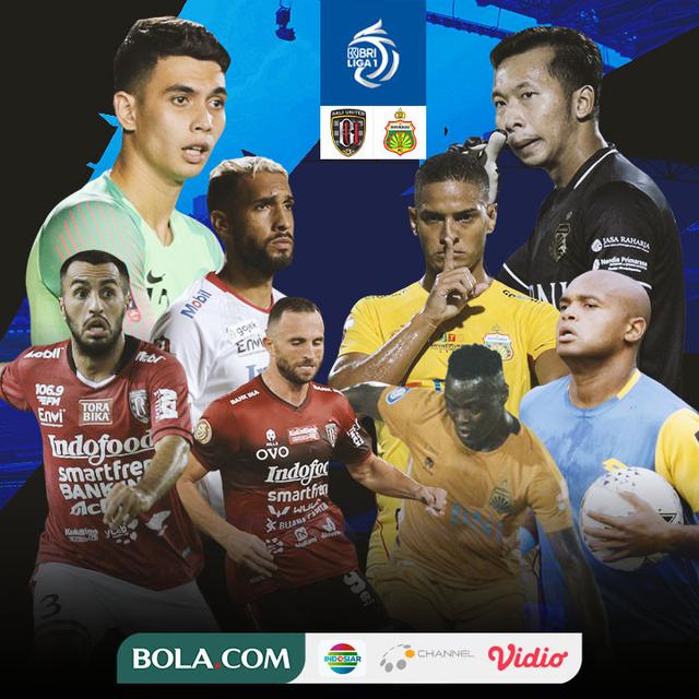 BRI Liga 1 - Duel Antarlini - Bali United Vs Bhayangkara FC