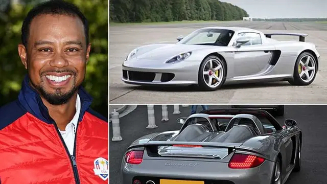 Porsche GT yang super langka juga jadi koleksi Tiger Woods (Pinterest)
