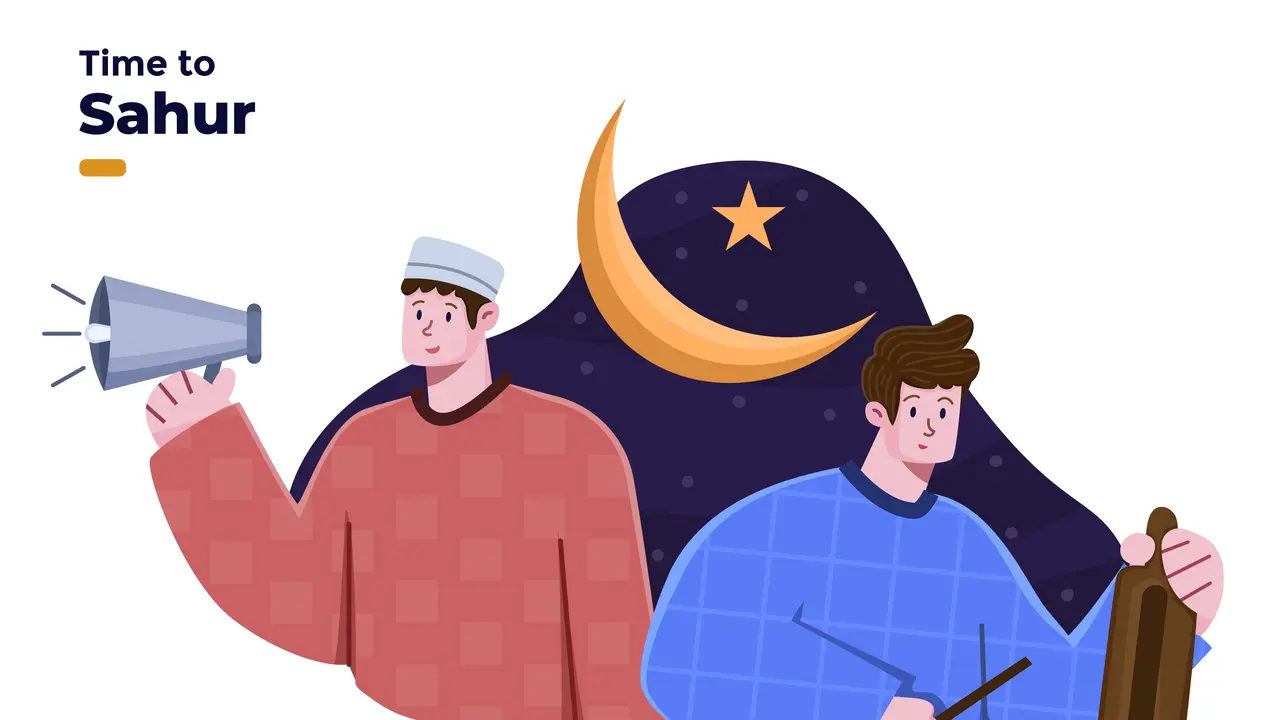 Ilustrasi Sahur
