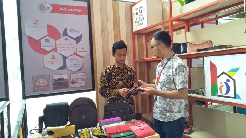 Bazaar RKB BNI 2019 (Liputan6.com/Septian Deny)