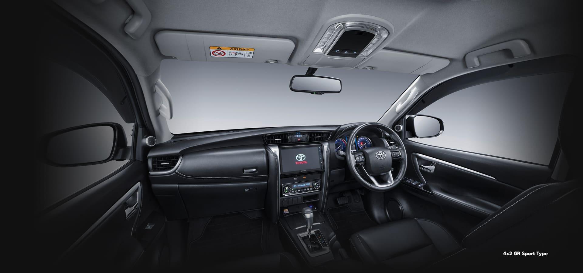 Interior Fortuner GR Sport (toyota.astra.co.id)