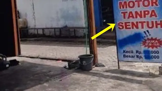 6 Tulisan Kocak di Tempat Cuci Motor Ini Bikin Pelanggan Senyum Lebar, Nyeleneh