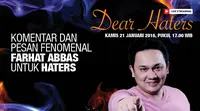 Farhat Abbas selalu menarik perhatian publik dengan pernyataan-pernyataannya yang kontroversial.