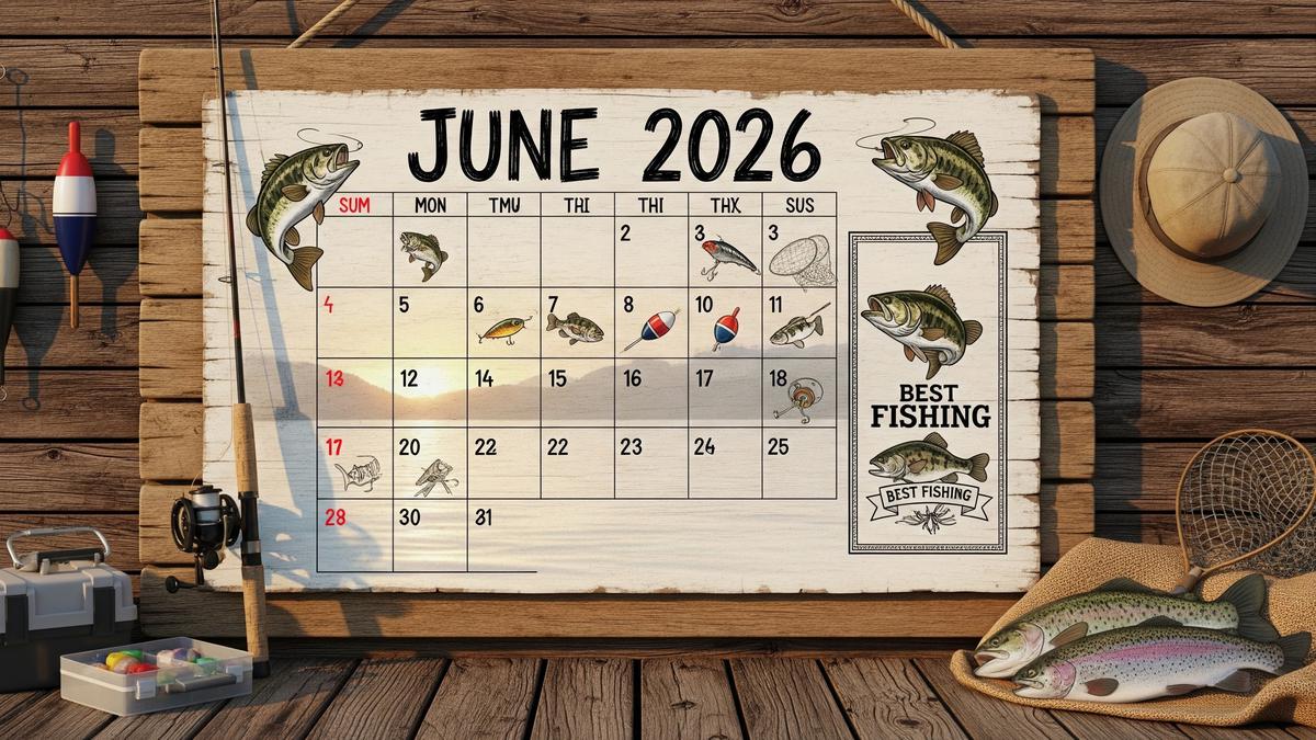 Kalender Mancing Bulan Juni 2026 Lengkap, Ketahui Waktu Terbaik untuk Hasil Optimal