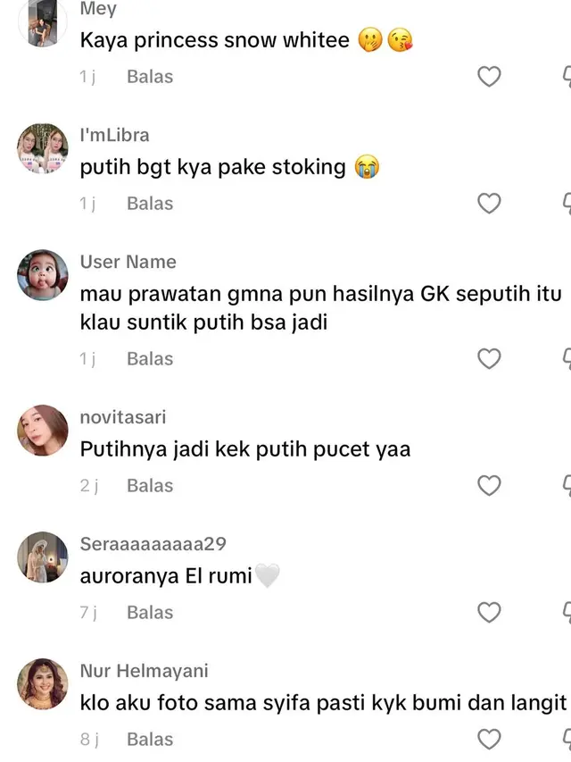 Kulit putih Syifa Hadju jadi sorotan netizen (https://www.instagram.com/p/C-2P5vpSayI/?igsh=NGd2dWg5ZWEyb3R1&img_index=3)