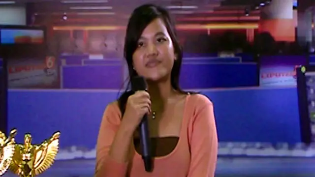 Iffa Pengunjung dan Peserta Presenter di Indonesia Broadcaster Expo 2013