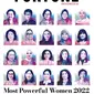 Most Powerful Women 2022 atau daftar perempuan 'terkuat' versi Fortune Indonesia.