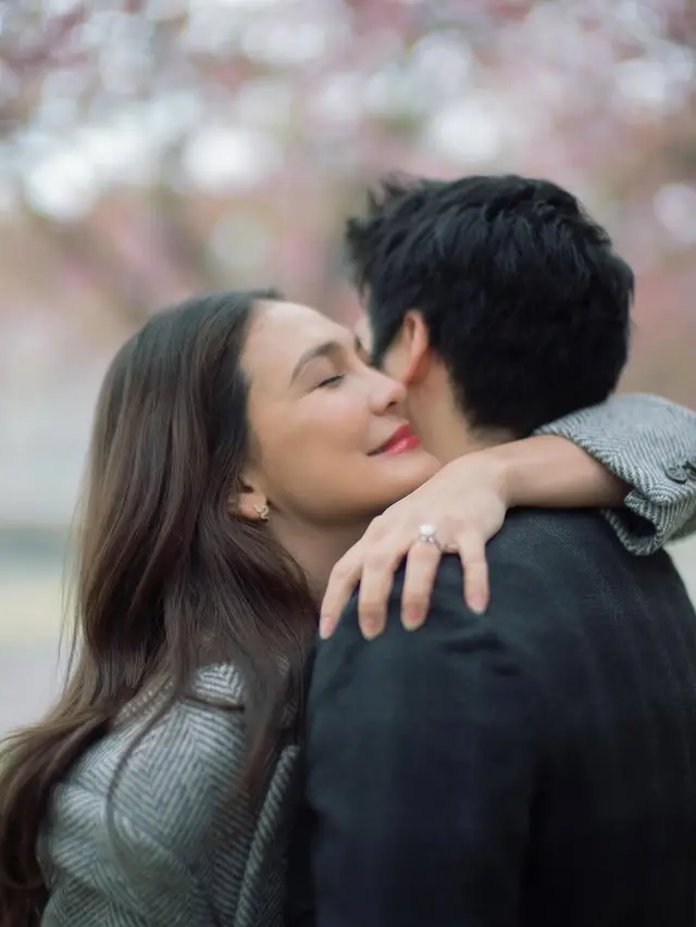 Luna Maya dan Maxime Bouttier. (Foto: Derai Studio dari Instagram @lunamaya)