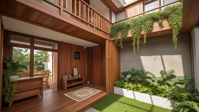 Desain Rumah Mezzanine Minimalis