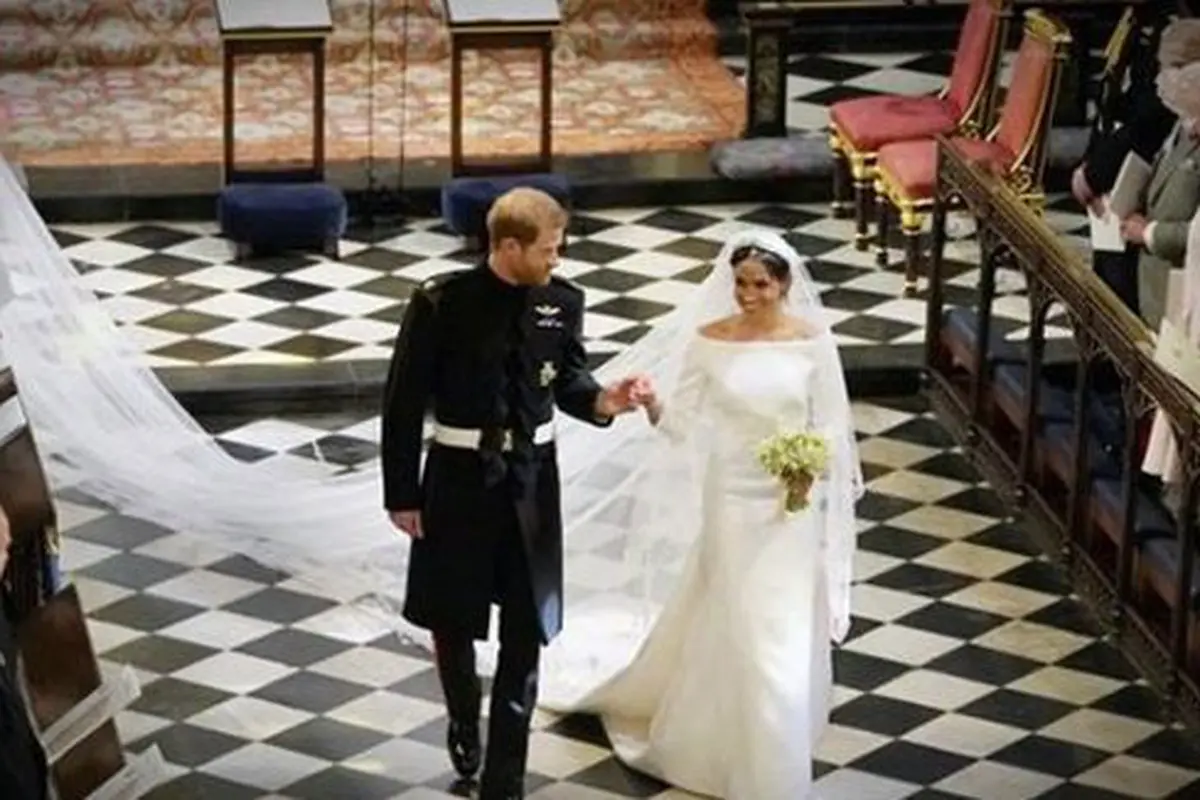 Royal Wedding/copyright AFP/Owen Humphreys