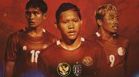 Uji Coba - Timnas Indonesia U-22 Vs Bali United - Kadek Agung, Adam Alis, Kushedya Yudo (Bola.com/Adreanus Titus)