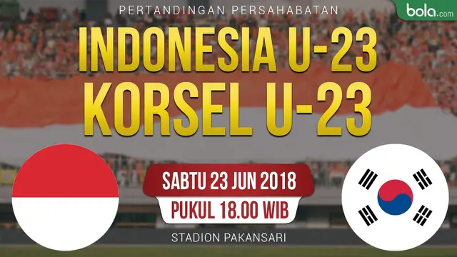 Indonesia U-23 Vs Korsel U-23