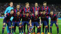 Ilustrasi Team Barcelona pada Leg kedua di semi final Liga Champions 2015