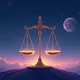 logo ramalan zodiak libra (sumber: AI generated)