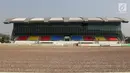 Kondisi tribun dan arena utama Jakarta International Equestrian Park Pulomas, Jakarta, Kamis (2/8). JIEPP akan menjadi venue tiga cabang equestrian Asian Games 2018. (Liputan6.com/Helmi Fithriansyah)