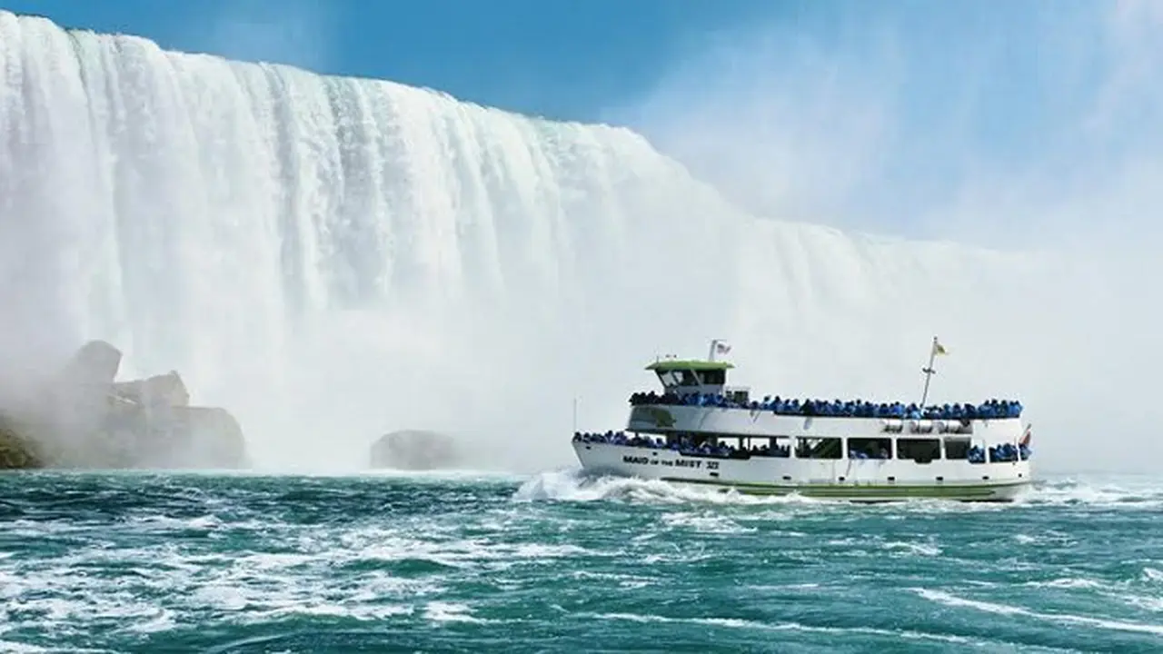 Intip Keindahan Air Terjun Niagara saat Membeku  Air terjun Niaga