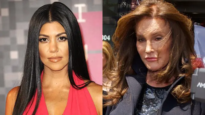 [Bintang] Kourtney Kardashian dan Caitlyn Jenner