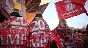 Raihan ini menambah torehan titel Liverpool sebagai kampiun Liga Inggris, menjadi 20 kali. (Paul ELLIS/AFP)
