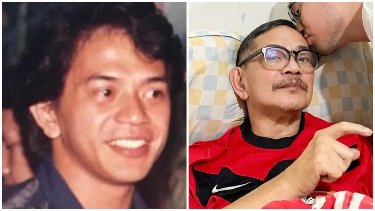 Ray Sahetapy dulu dan kini (Foto: instagram merdioctav/raysahetapy)