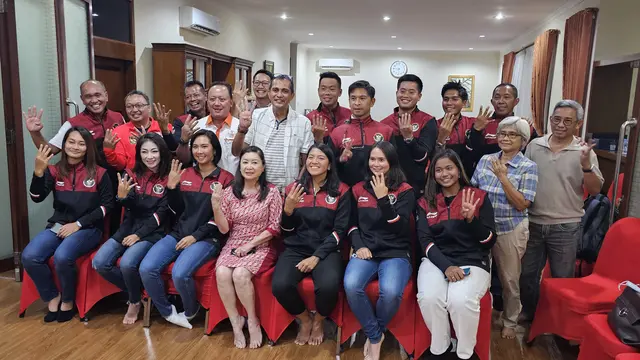 Para petenis Indonesia yang berlaga di SEA Games 2023
