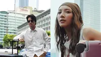 Di pop-up JULY Plaza Indonesia, Morgan Oey, Sheila Dara, dan selebritas lain berbagi pengalaman koper. JULY hadirkan fitur pelacakan dan roda senyap. (July Indonesia)