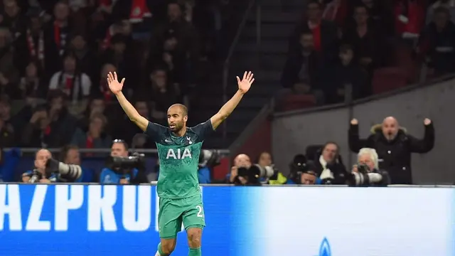 Lucas Moura, Ajax Amsterdam Vs Tottenham Hotspur