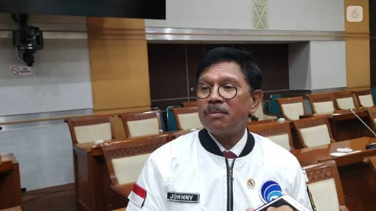 Menteri Komunikasi dan Informatika (Menkominfo), Johnny G. Plate