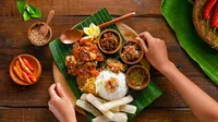 Ilustrasi kuliner Indonesia/Shutterstock-M Harits Fadhli.