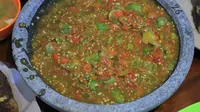 Pedas Autentik Khas Lampung, Rumah Makan ini Hadirkan Sambal Seruit Jadi Menu Utama
