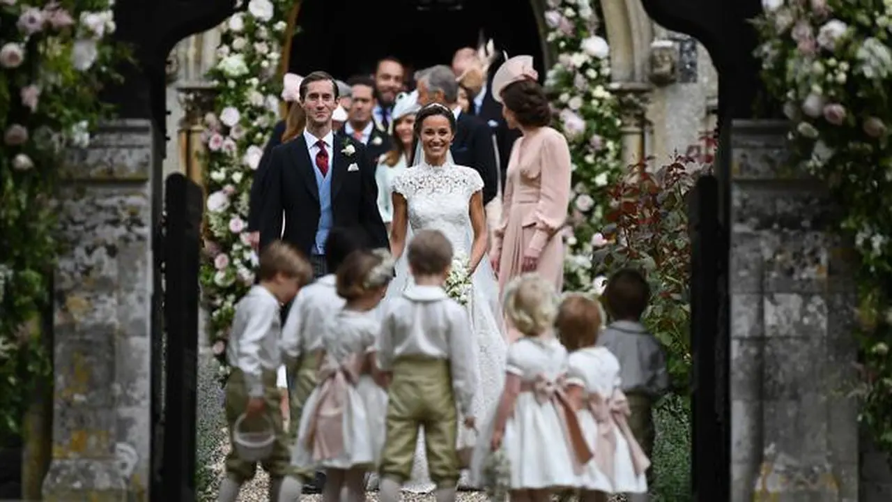 Gemasnya Para Pengiring Pengantin di Pernikahan Pippa Middleton