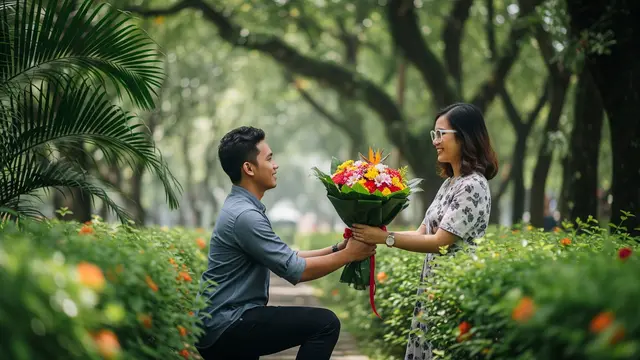 Ilustrasi ungkapan kasih sayang
