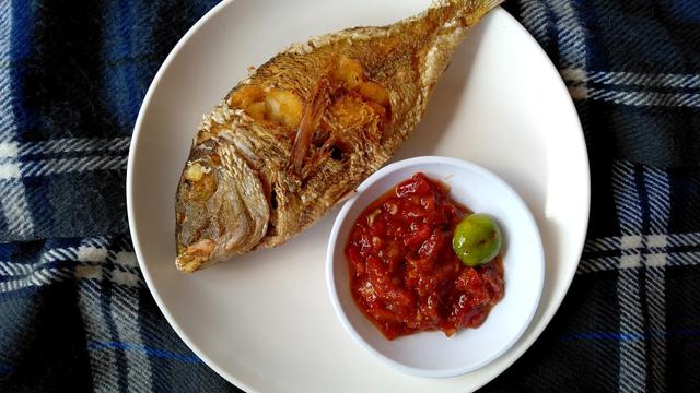 Ikan Mujair Goreng