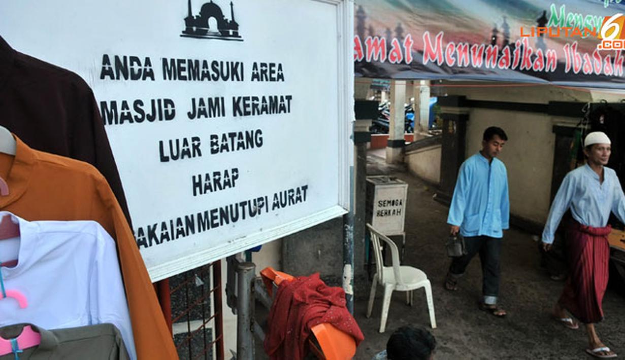 Habib Husein merupakan salah satu ulama dari Yaman, menyebarkan agama Islam hingga meninggal di Kampung Luar Batang.(Liputan6.com/Abdul Aziz Prastowo)