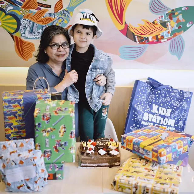 Perayaan Ulang Tahun Arkana Putra Risty Tagor yang ke-6 (Foto: Instagram/@ristytagor)