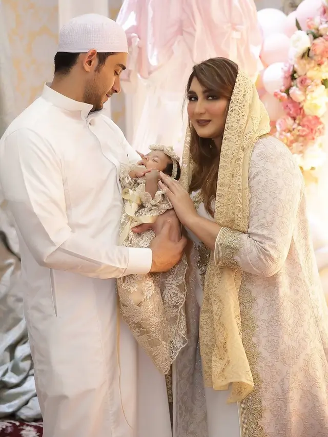 7 Momen Akikah Putri Tania Nadira dan Abdulla Alwi, Dekorasi Mewah dan Tampil Glamor