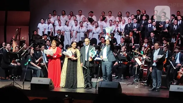Konser Orkestra Tribute to Maria Callas Berhasil Pukau Penonton