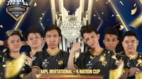 RRQ Hoshi juara MPL Invitational 4 Nation Cup 2020. (Dok. MPL ID)